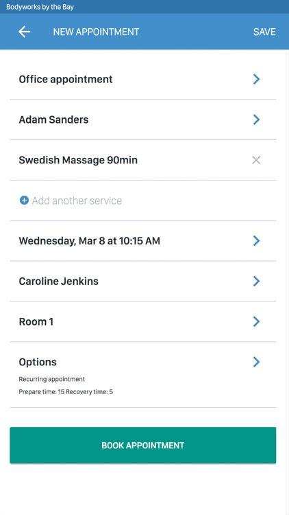 MassageBook Pro .